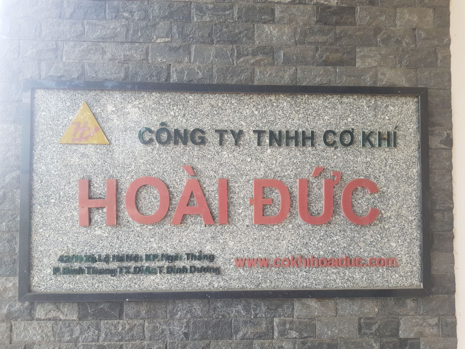 Một số hình ảnh nhà xưởng Công ty TNHH Cơ khí Hoài Đức