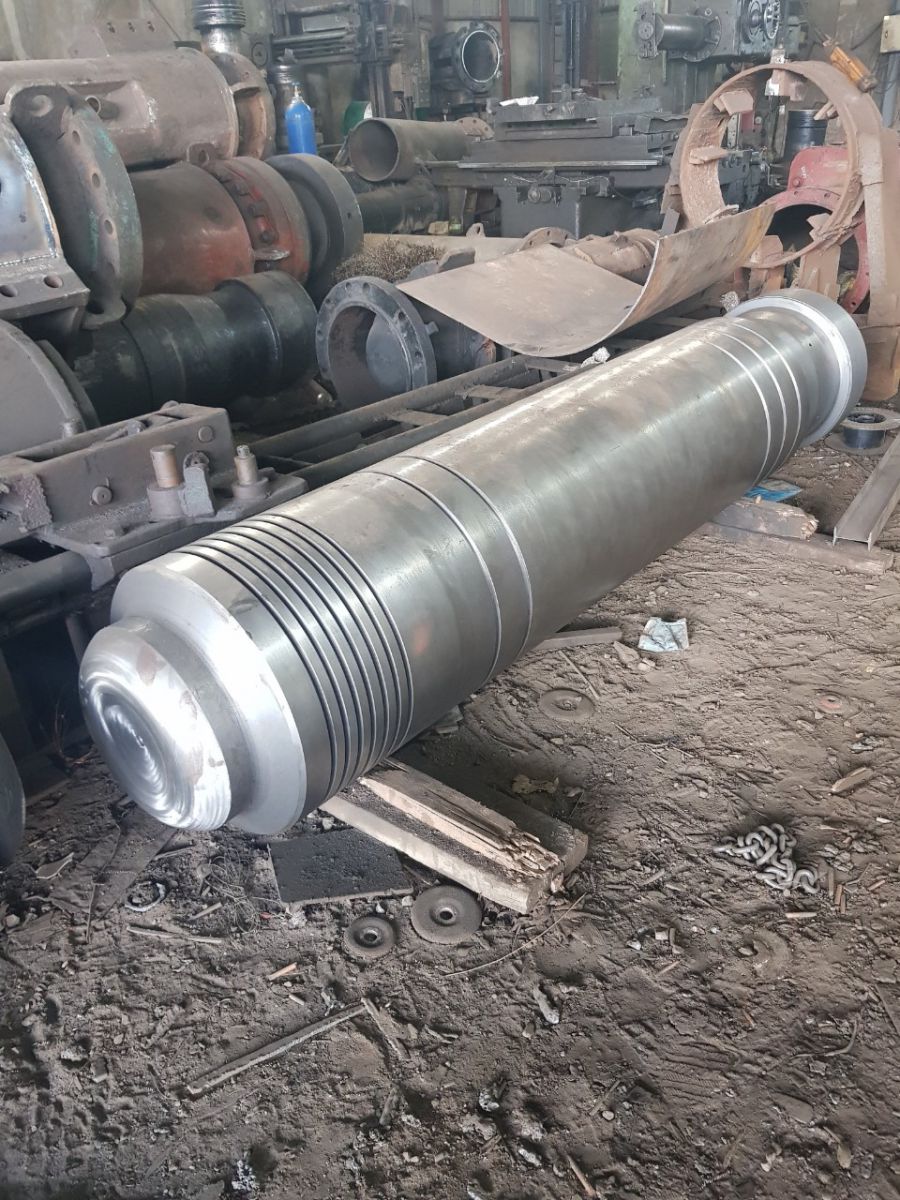 Chế tạo piston K45 mới từ phôi piston KB60 bị gãy 