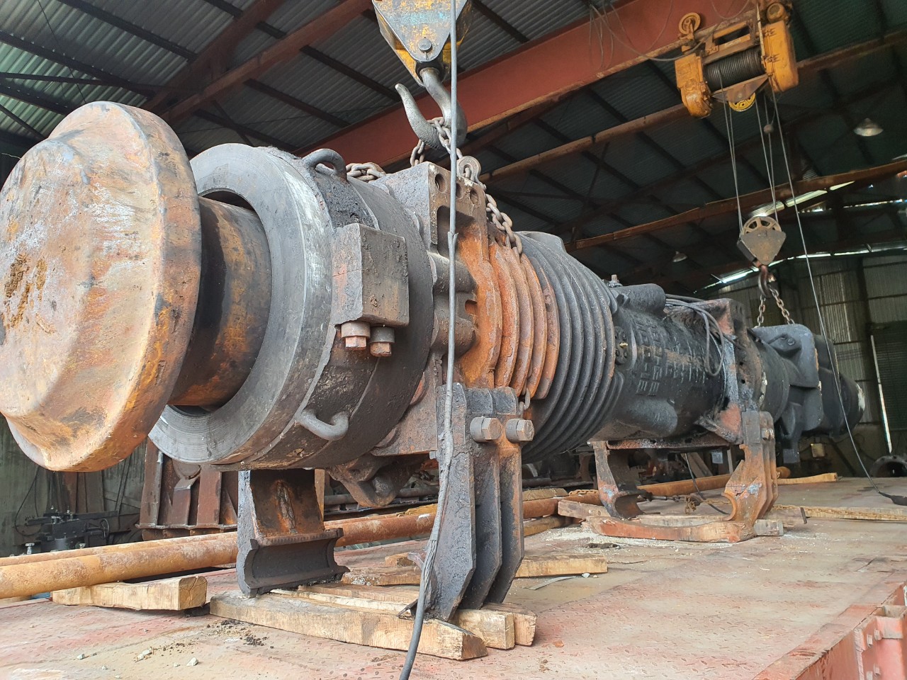 Hoàn thành sửa búa Delmag 10t (D100)
