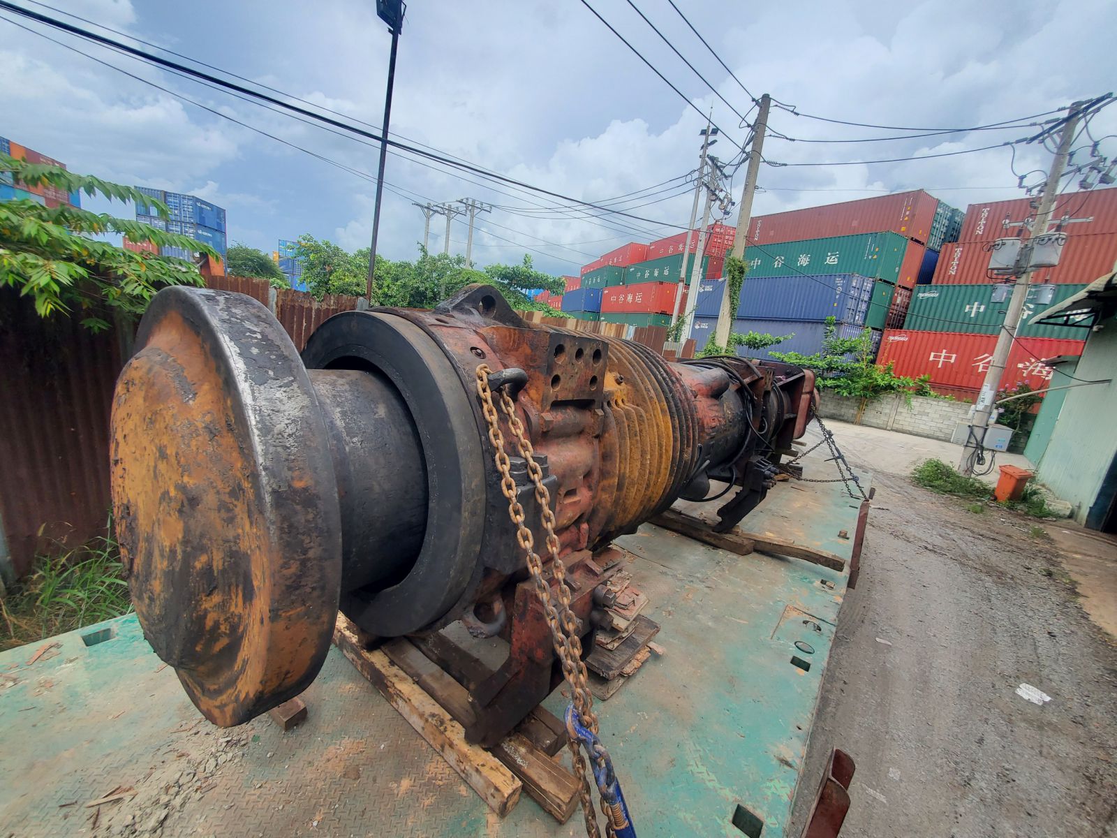 Hoàn thành sửa búa Delmag D128